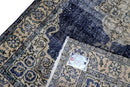 Rijk saffierblauw vintage vloerkleed G768 – foto 6