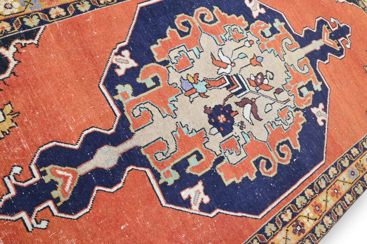 Vintage Karabagh vloerkleed G772 – foto 5