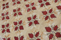 Klassiek beige-rood vintage vloerkleed G774 – foto 3