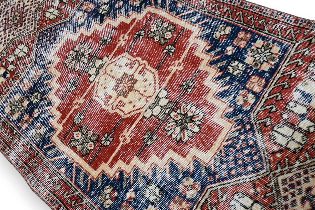 Vintage Kazak vloerkleed G778 – foto 4