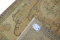 Oud geel vintage vloerkleed G779 – foto 6