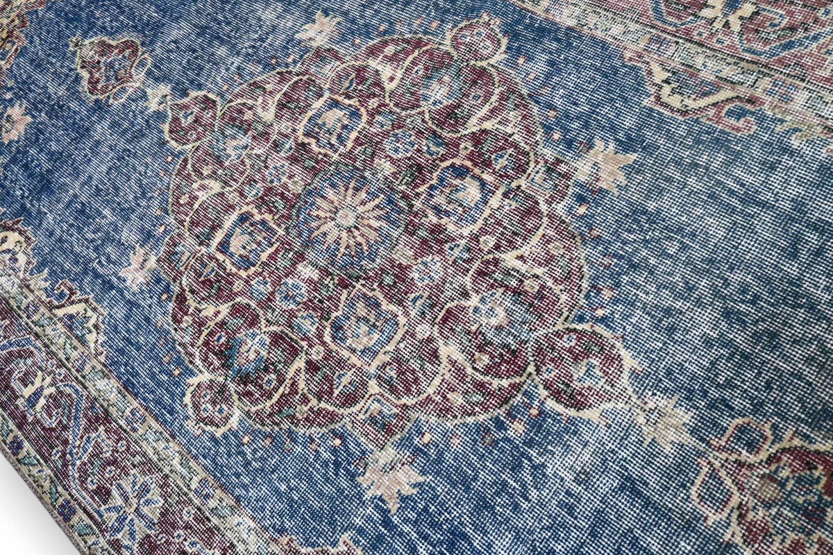 Klassiek blauw vintage vloerkleed G782 – foto 4