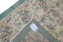 Bloemrijk groen vintage vloerkleed G783 – foto 6