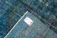 Blauw super vintage vloerkleed G796 – foto 6