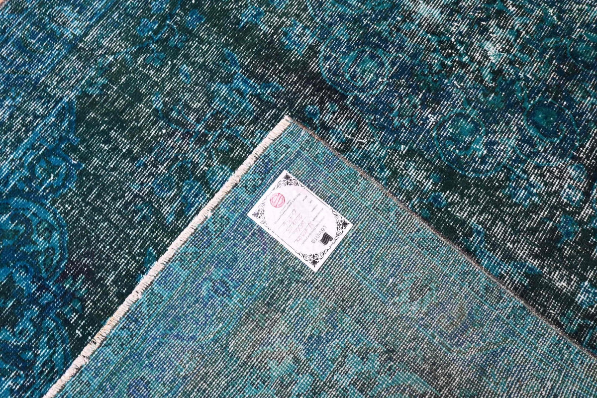 Blauw super vintage vloerkleed G796 – foto 6
