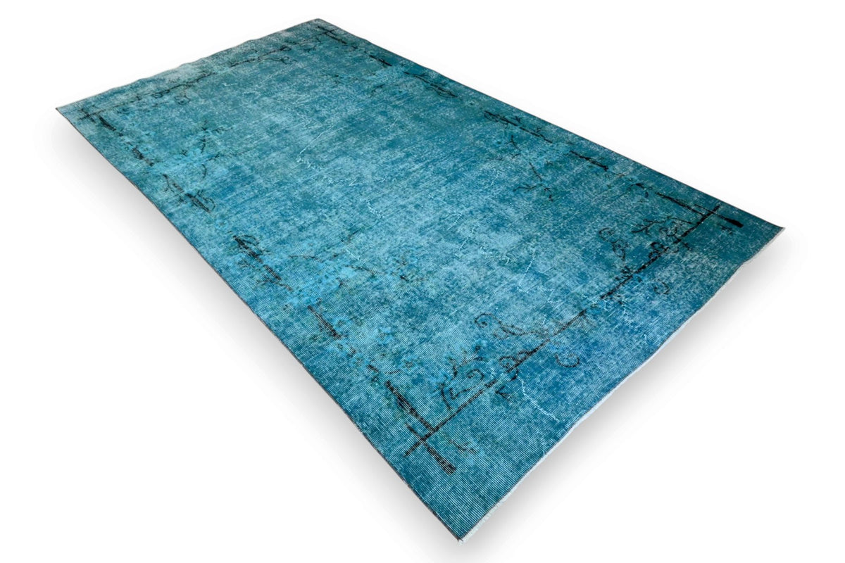 Fris turquoise vintage kleed G804 – foto 2