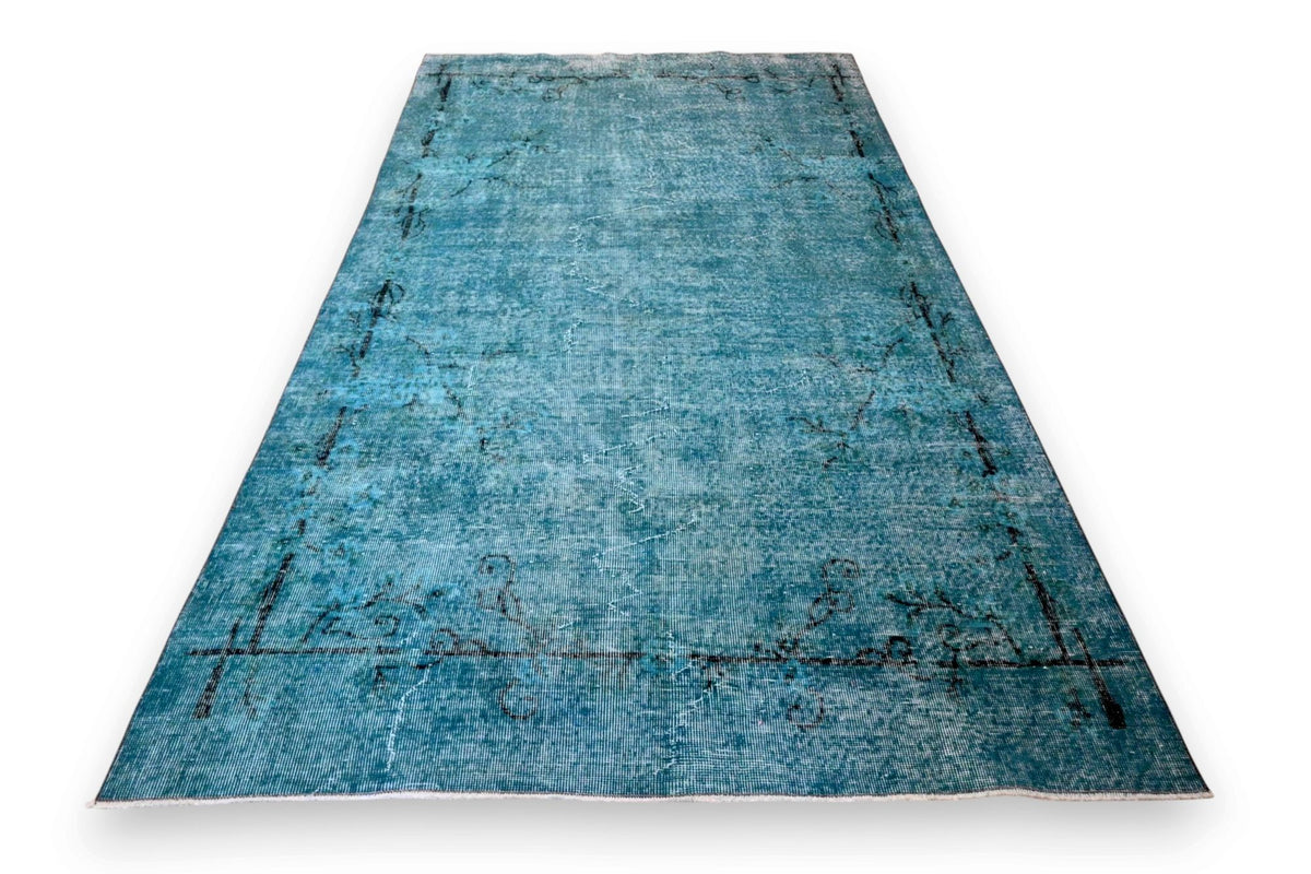 Fris turquoise vintage kleed G804 – foto 5