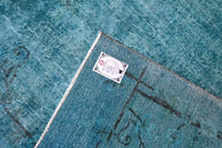 Fris turquoise vintage kleed G804 – foto 4