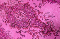 Fel magenta vintage vloerkleed G806 – foto 5