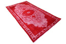 Vurig rood vintage vloerkleed G820 – foto 2