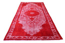 Vurig rood vintage vloerkleed G820 – foto 3