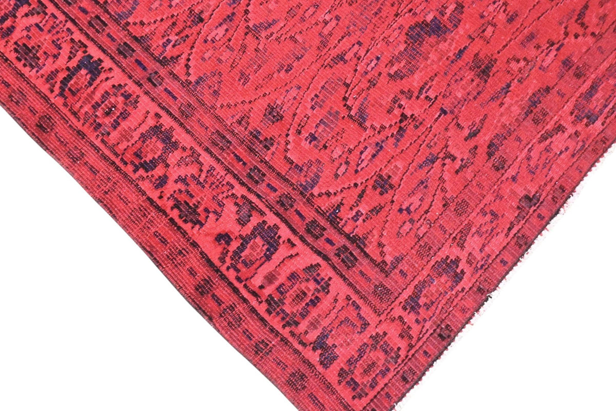 Diep rood vintage vloerkleed G822 – foto 4