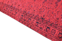 Diep rood vintage vloerkleed G822 – foto 5