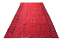 Diep rood vintage vloerkleed G822 – foto 6
