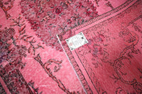 Pink Vintage Rug - F228