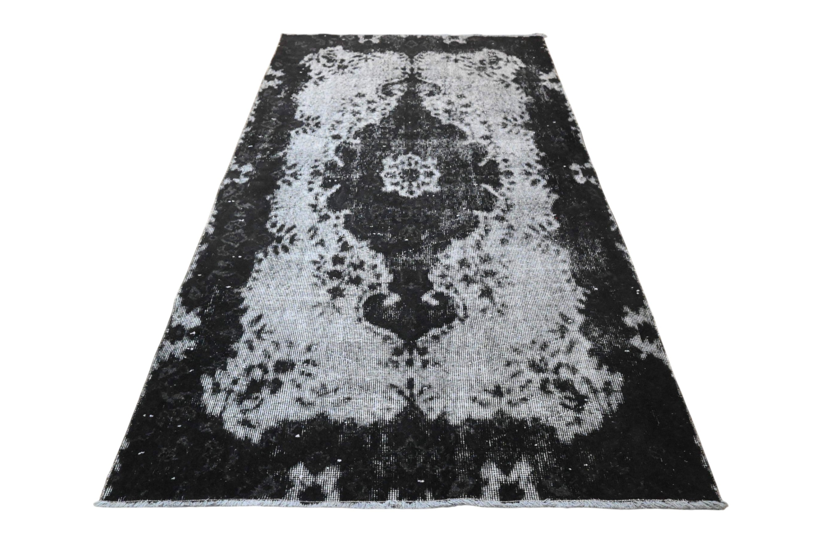 Grijs vintage vloerkleed - F965