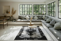 Grijs vintage vloerkleed - F965