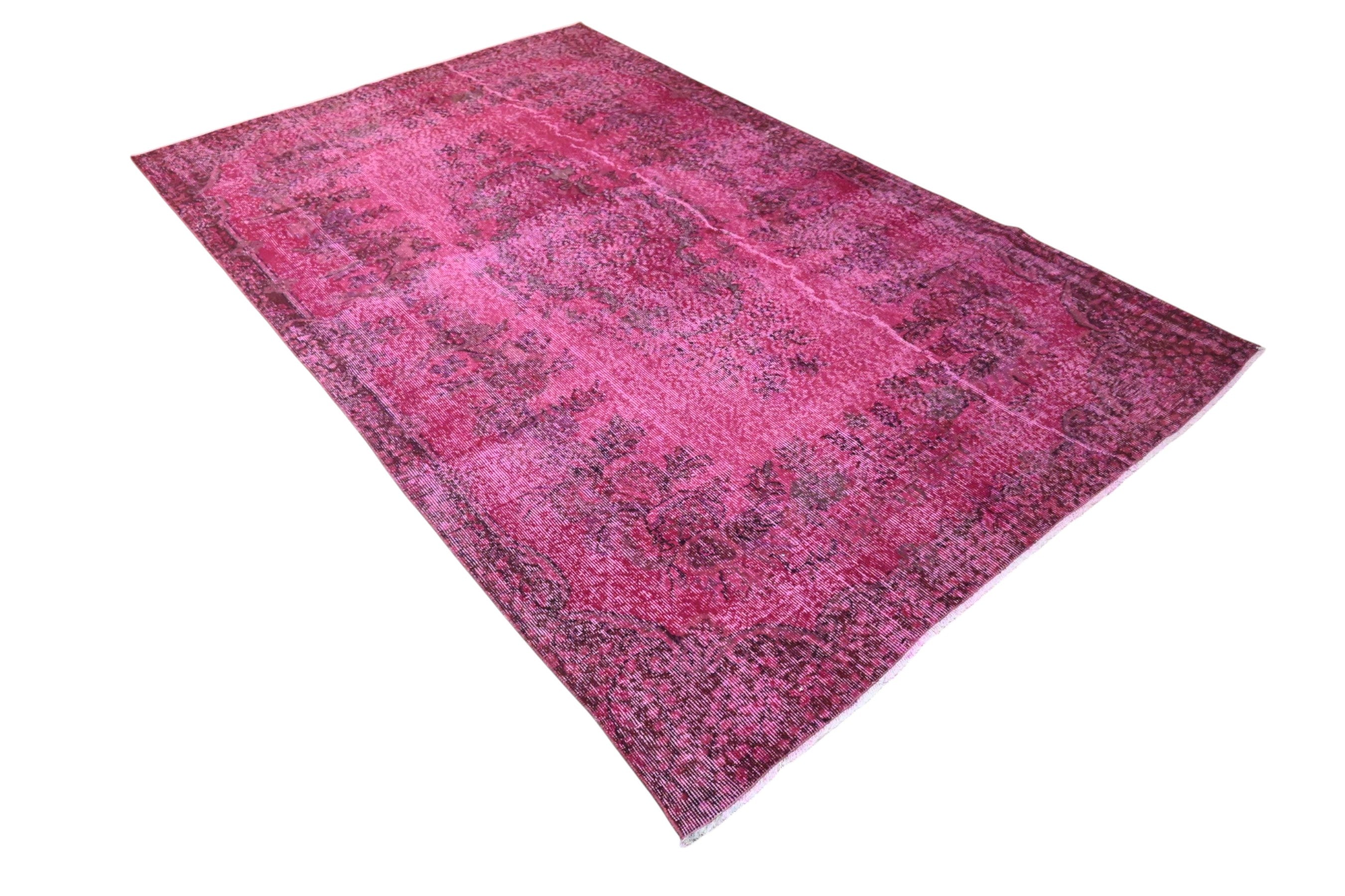 Roze vintage vloerkleed - F968