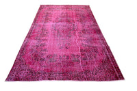 Roze vintage vloerkleed - F968