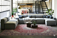 Klassiek vintage vloerkleed - F977