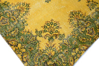 Geel vintage vloerkleed - F981