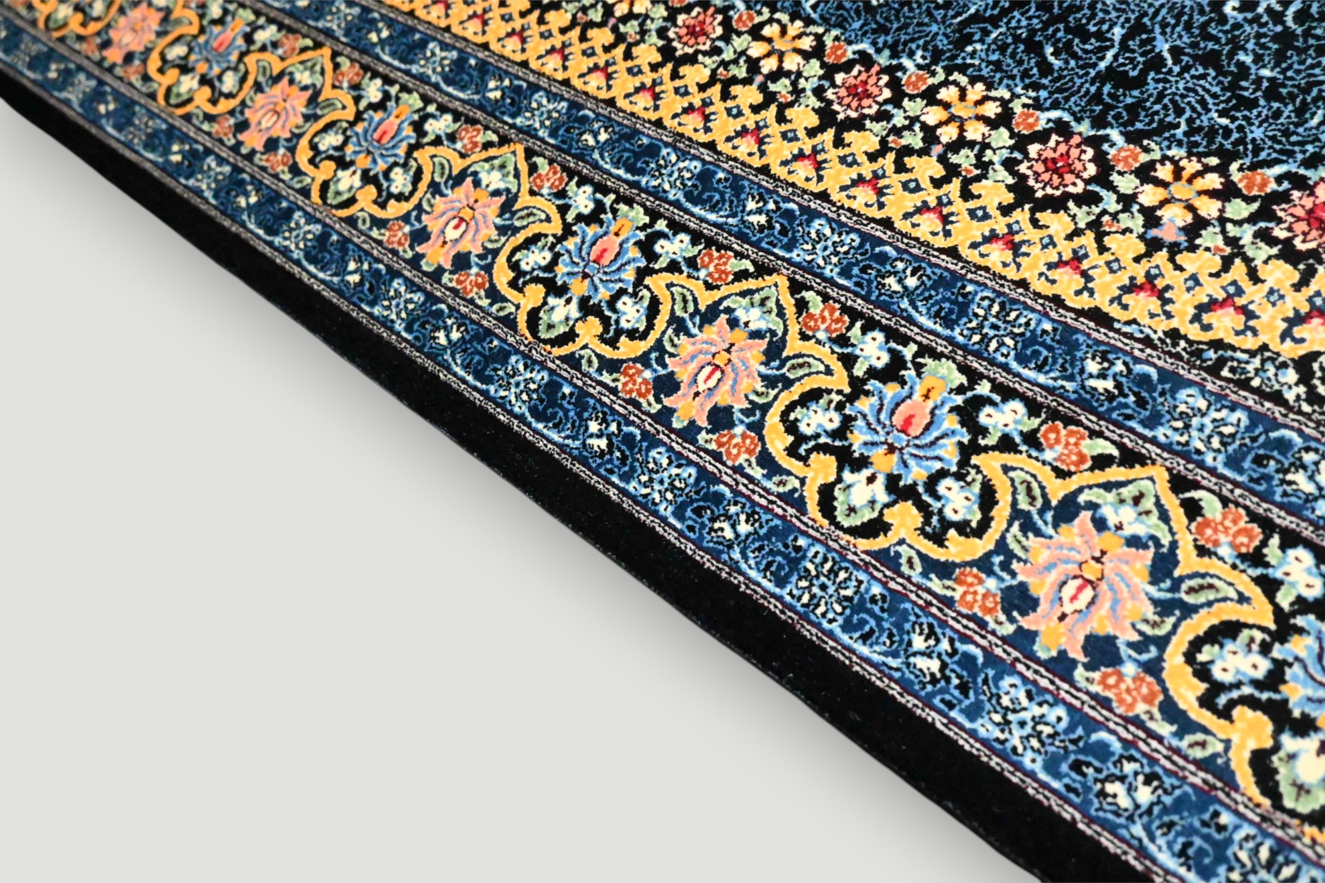 Luxe zijde decoratie kleed - G170