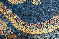 Luxe zijde decoratie kleed - G170