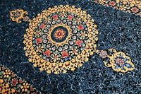 Luxe zijde decoratie kleed - G170