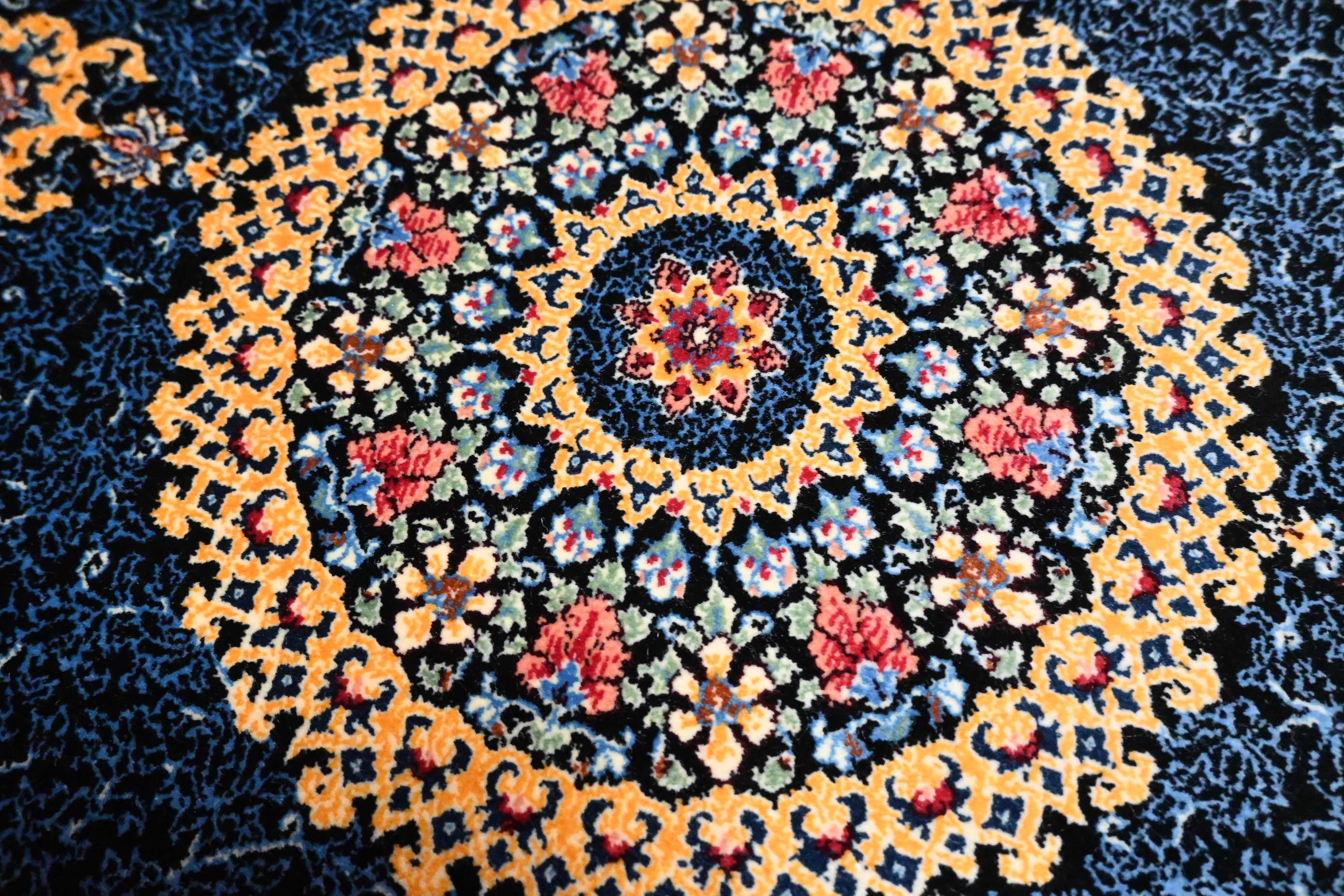 Luxe zijde decoratie kleed - G170