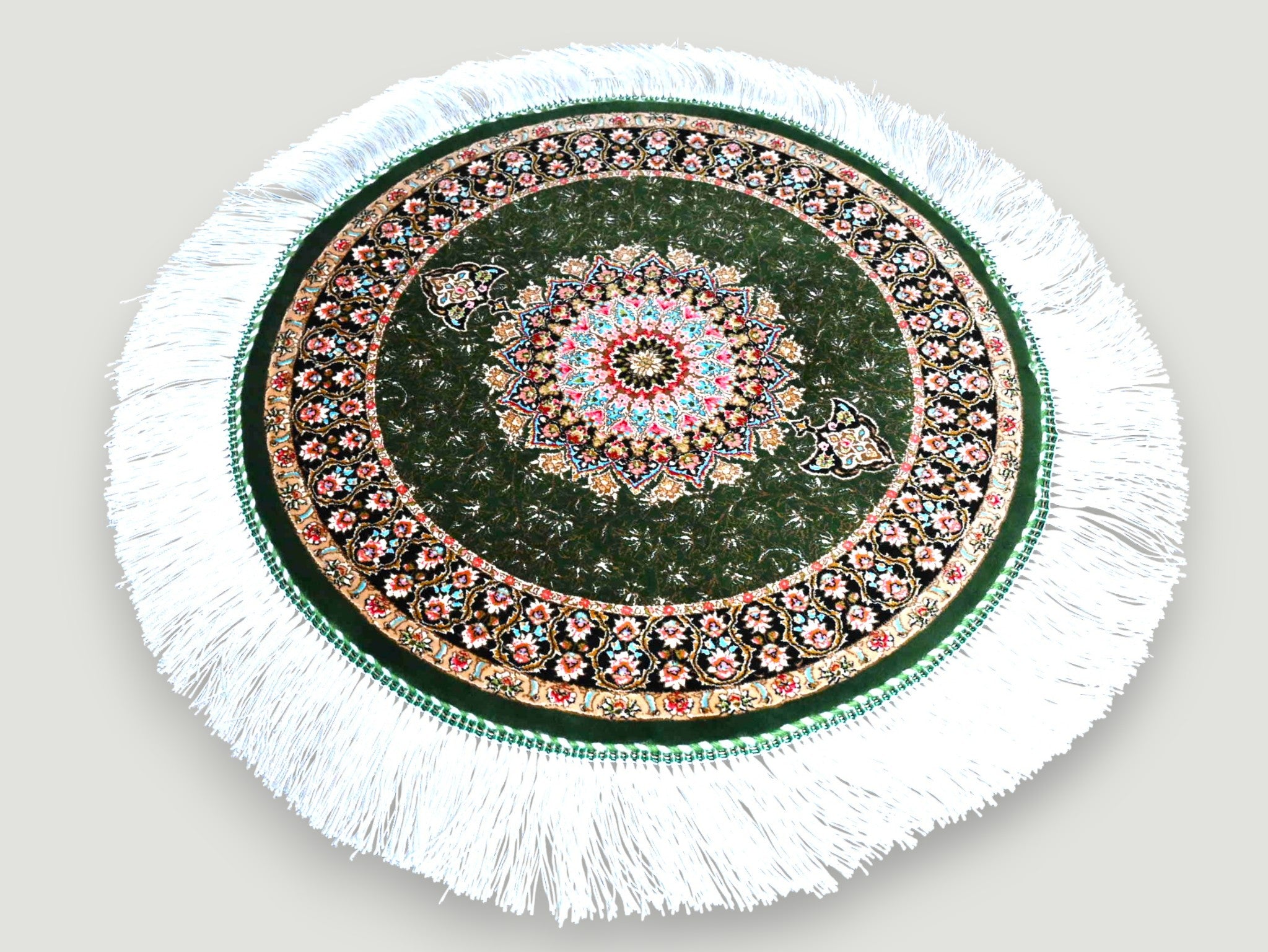 Luxe zijde decoratie kleed - G232