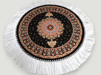 Luxe zijde decoratie kleed - G237