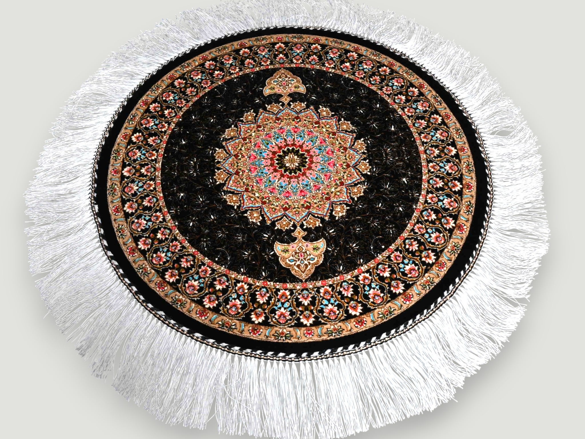 Luxe zijde decoratie kleed - G237