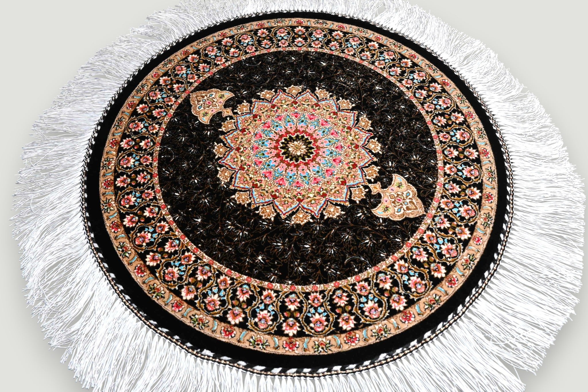 Luxe zijde decoratie kleed - G237