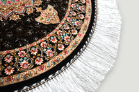 Luxe zijde decoratie kleed - G237