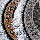 Luxe zijde decoratie kleed - G237