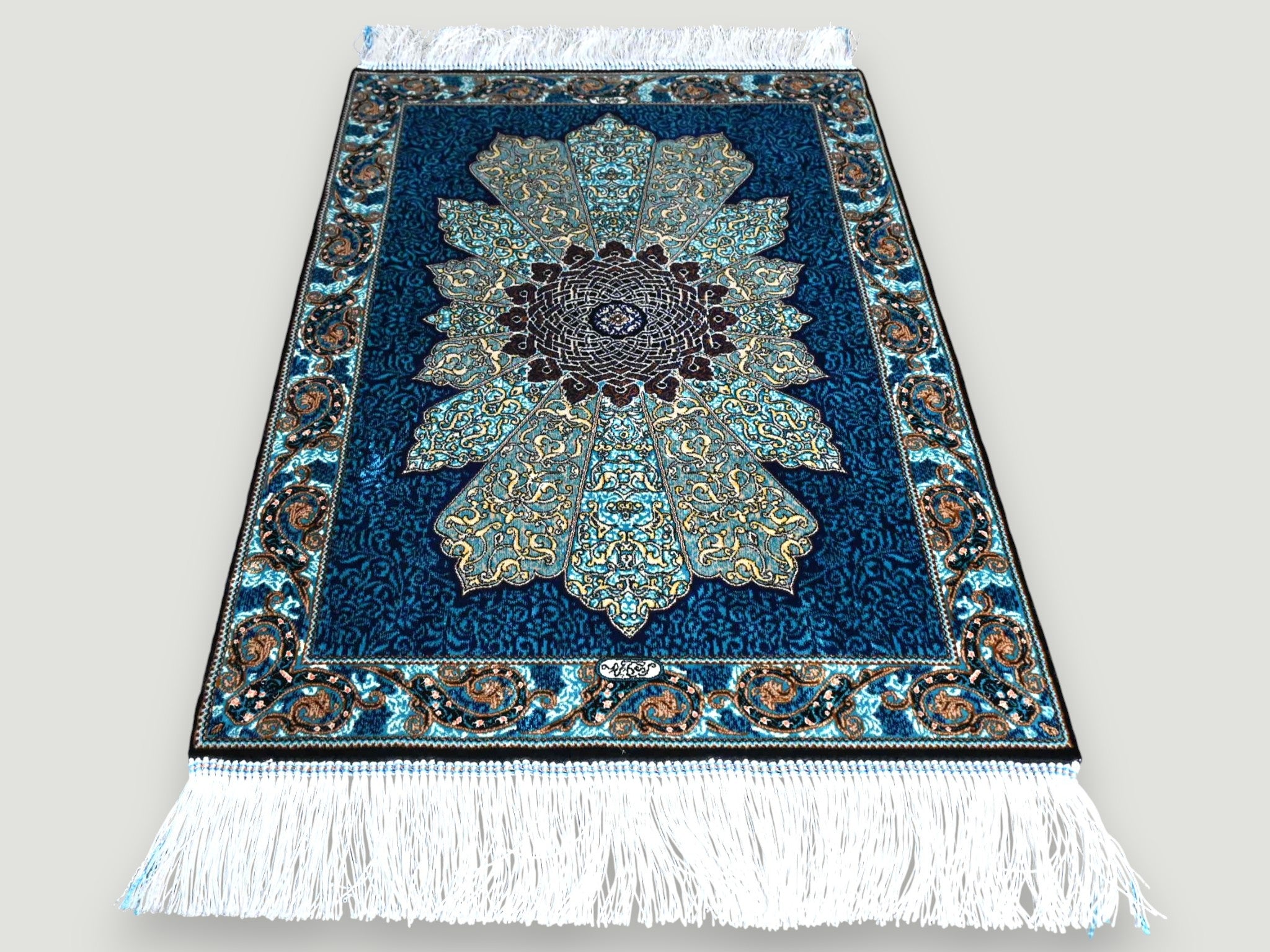 Luxe zijde decoratie kleed - G240