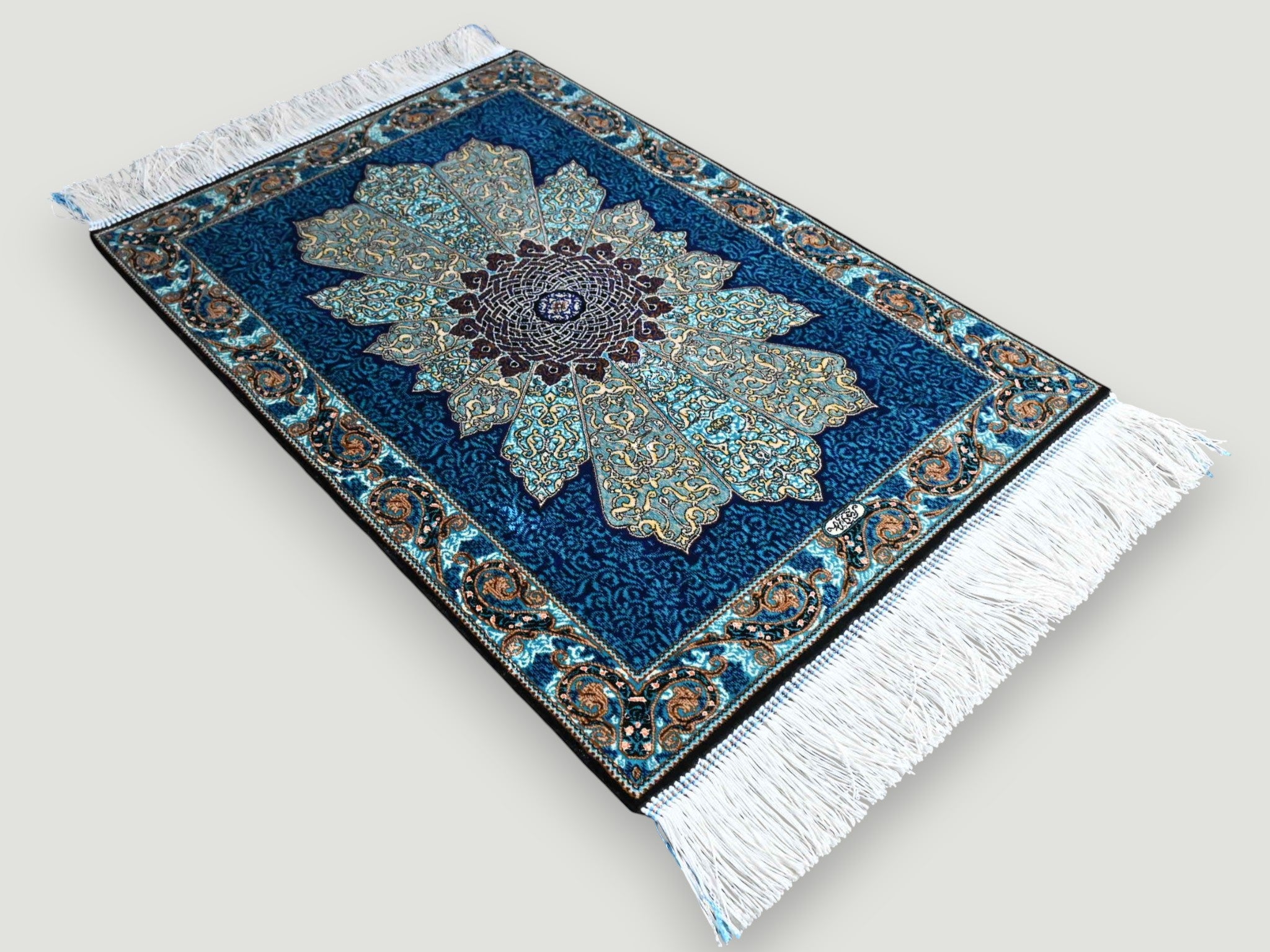 Luxe zijde decoratie kleed - G240