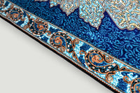 Luxe zijde decoratie kleed - G240