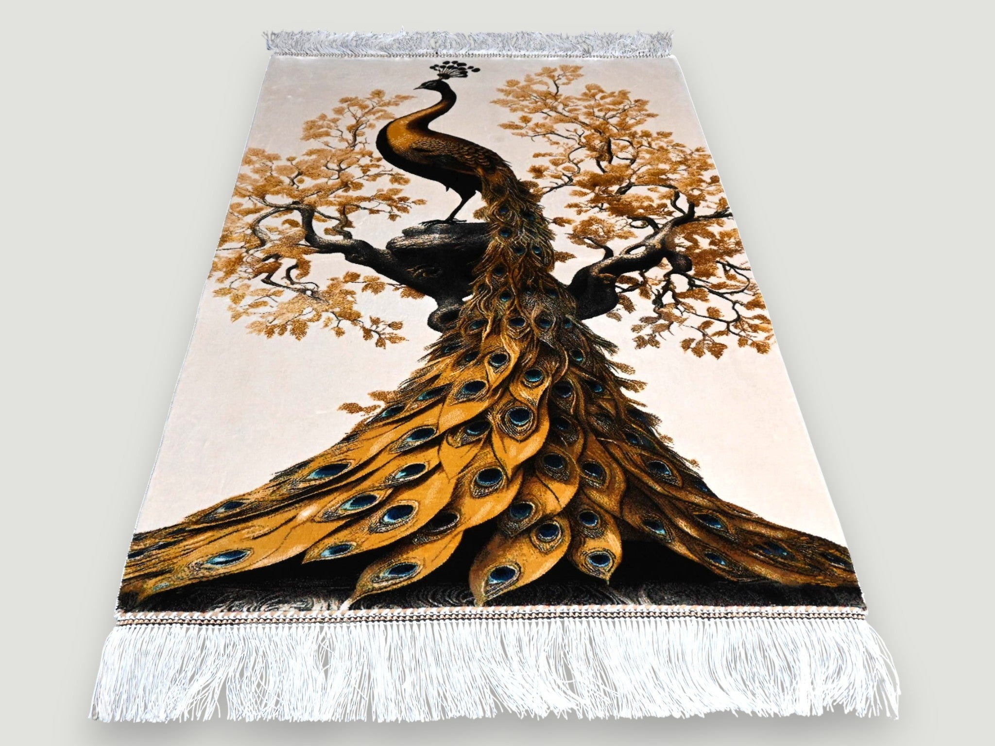 Luxe zijde decoratie kleed - G241