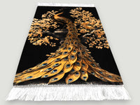 Luxe zijde decoratie kleed - G242