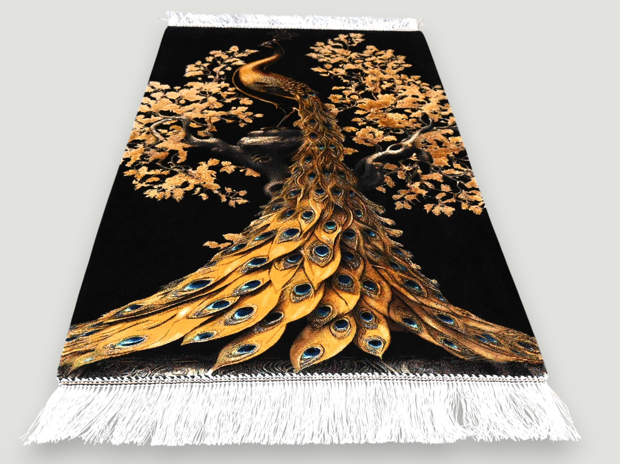 Luxe zijde decoratie kleed - G242