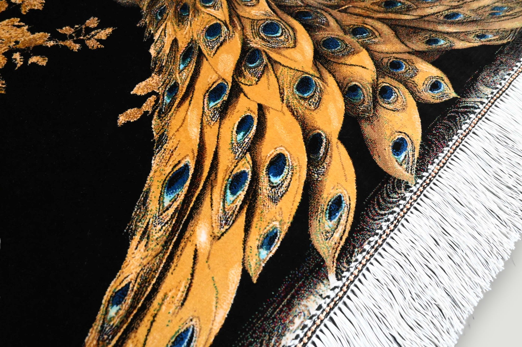 Luxe zijde decoratie kleed - G242