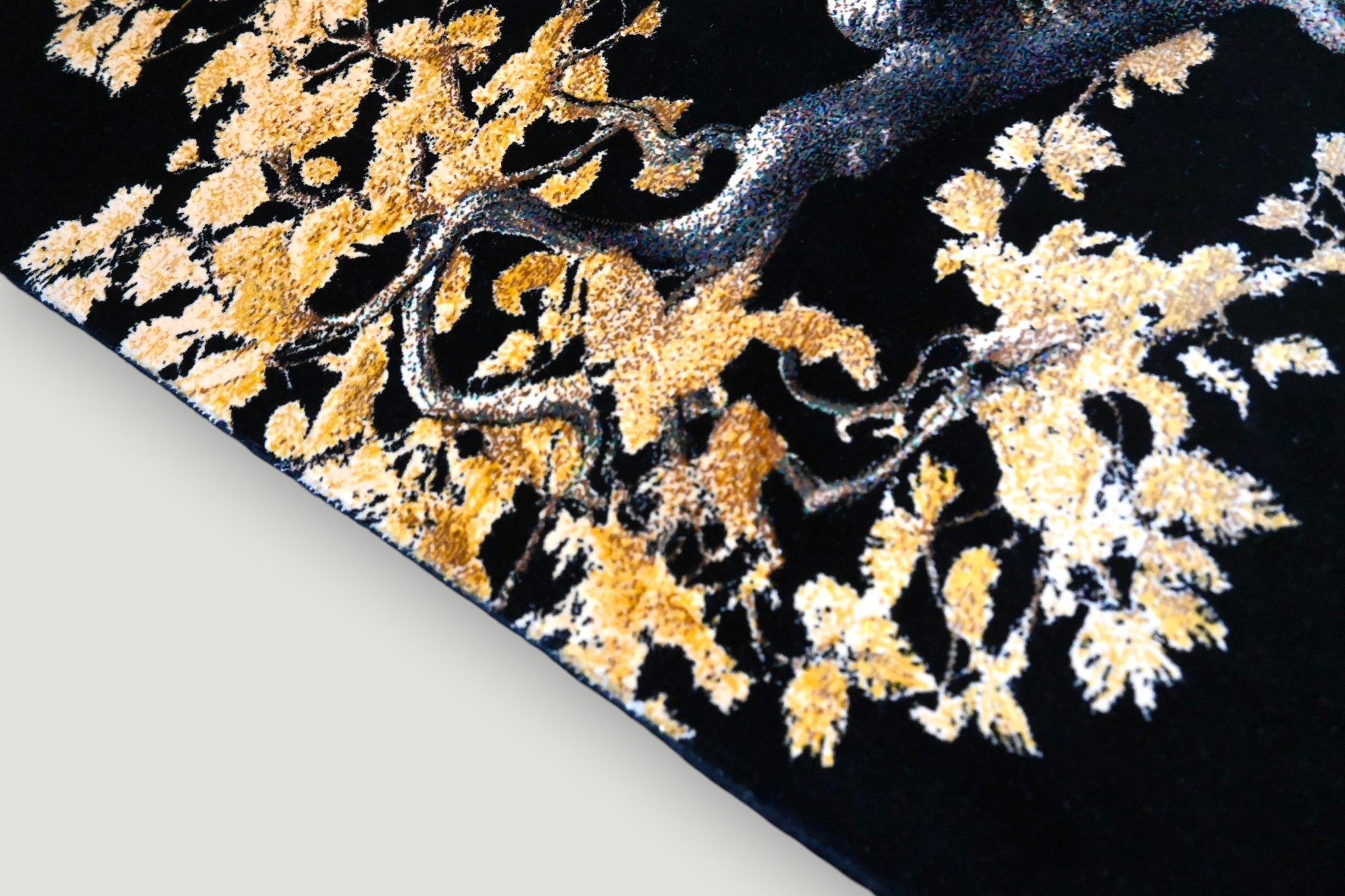 Luxe zijde decoratie kleed - G242