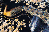 Luxe zijde decoratie kleed - G242