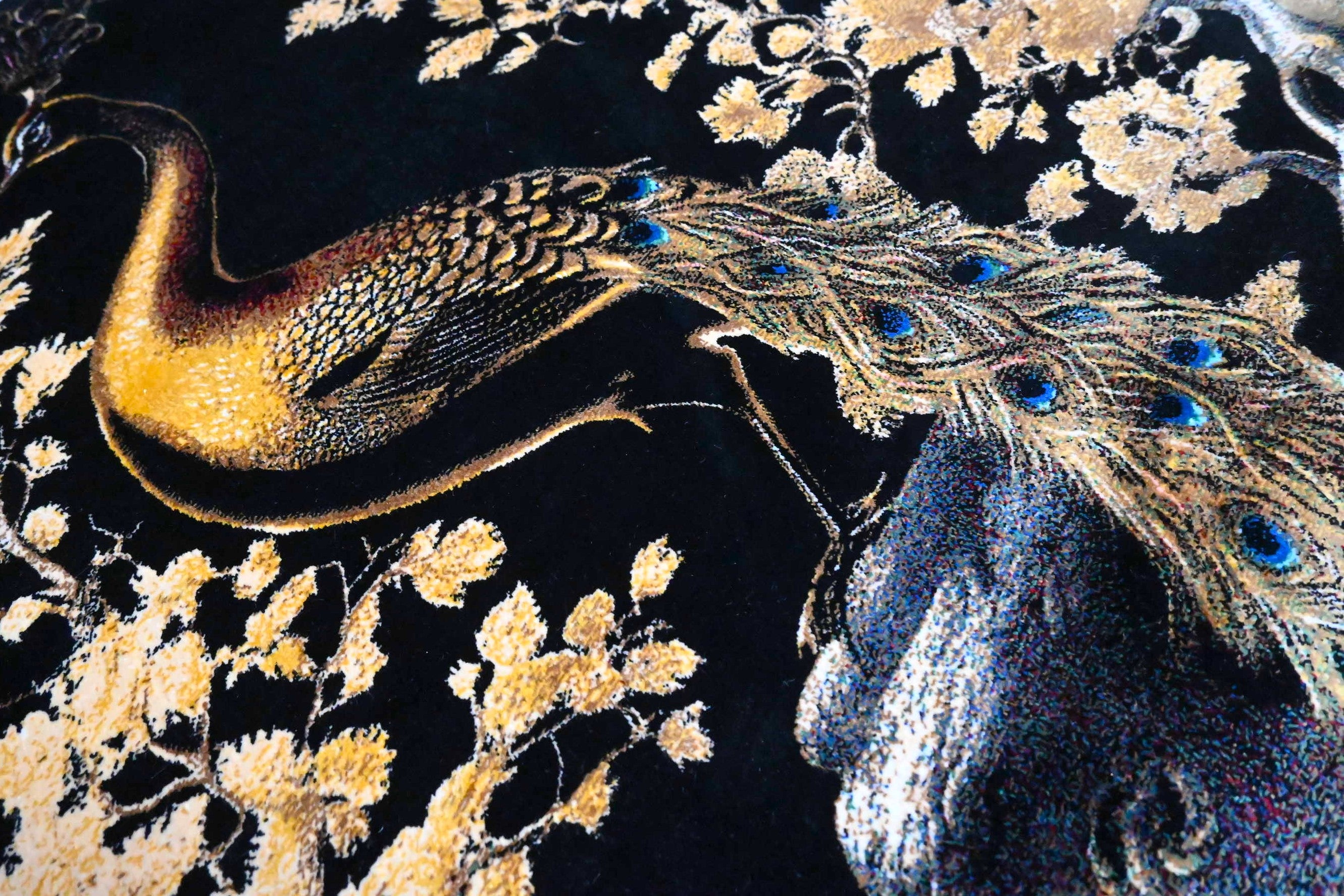 Luxe zijde decoratie kleed - G242