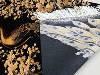 Luxe zijde decoratie kleed - G242