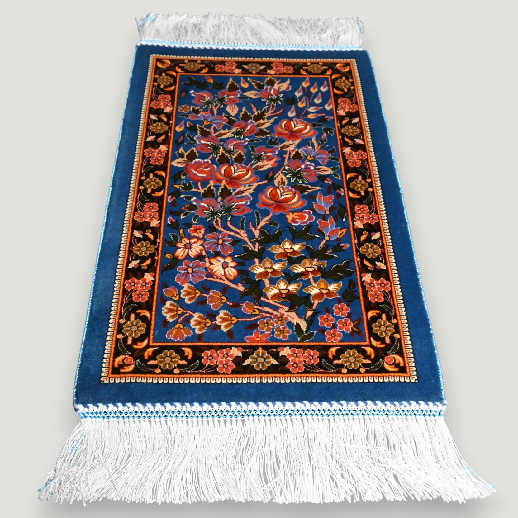 Luxe zijde decoratie kleed - G255