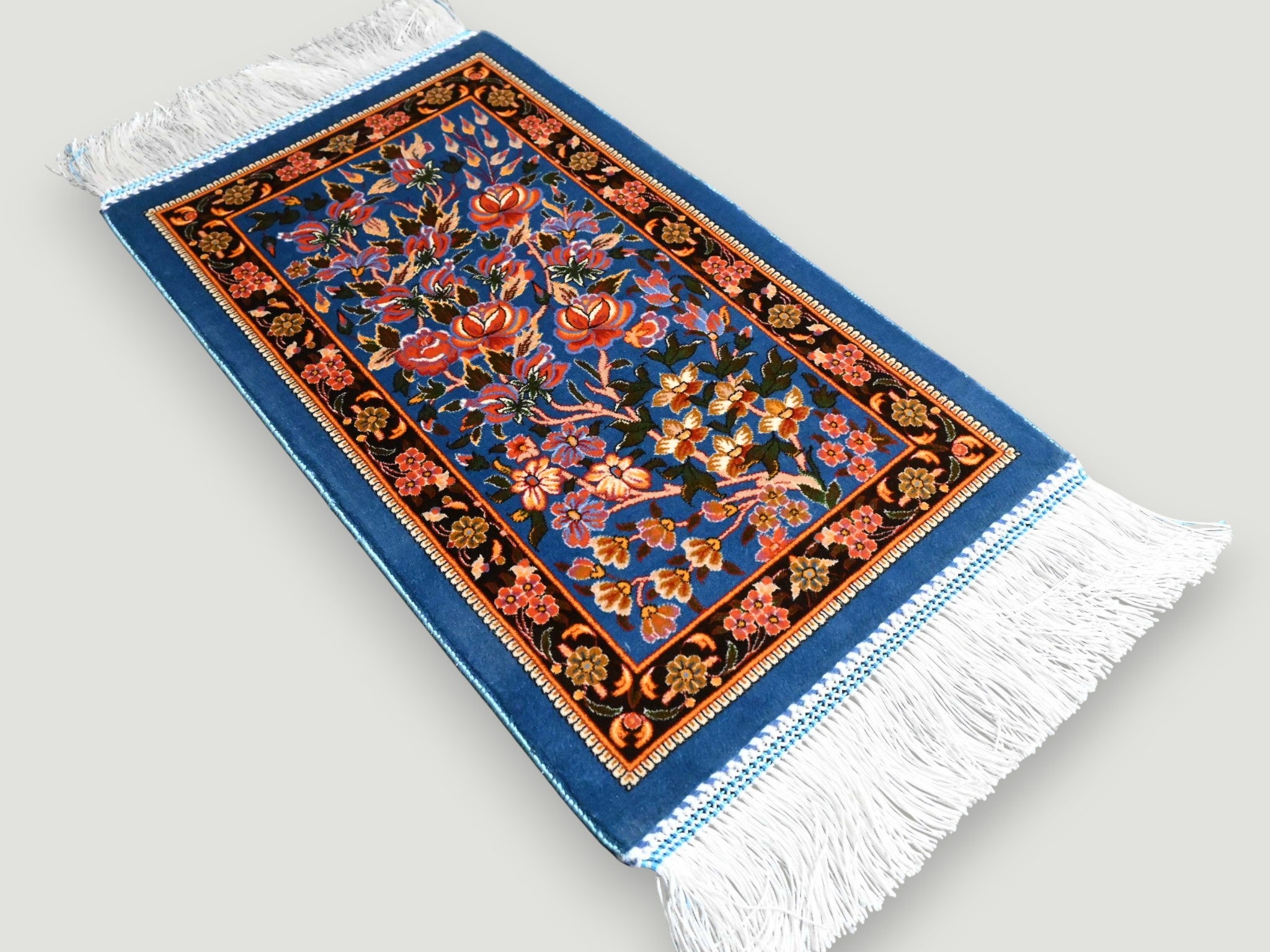 Luxe zijde decoratie kleed - G255