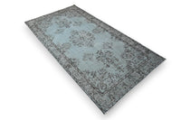 Blauw vintage vloerkleed - G265