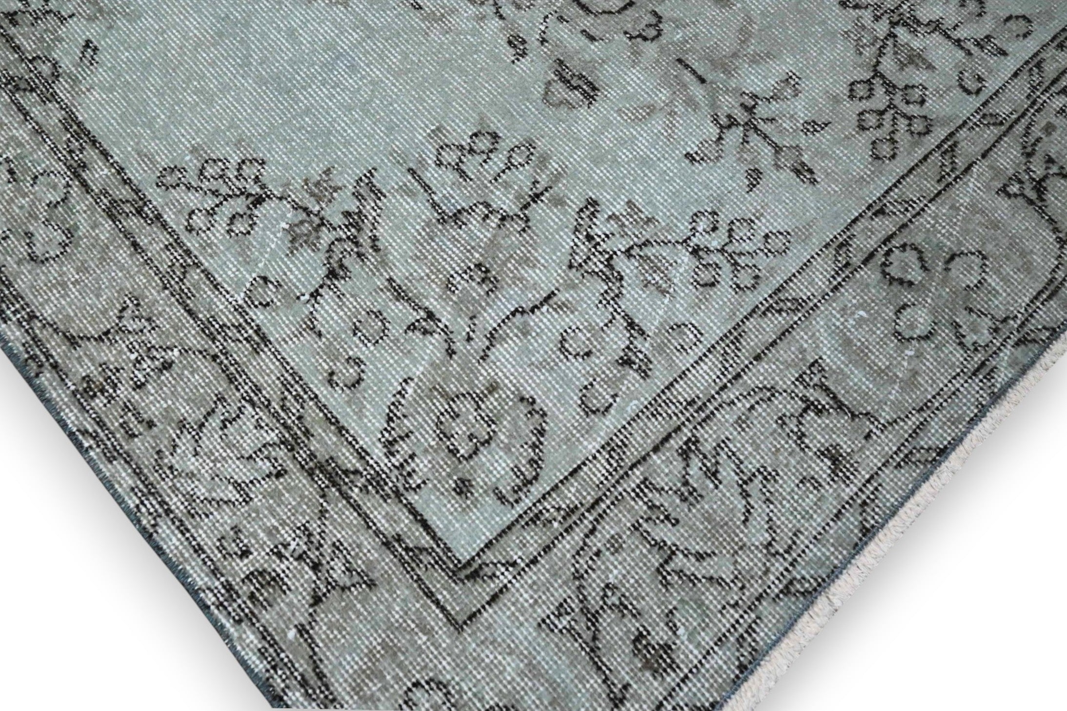 Blauw vintage vloerkleed - G265